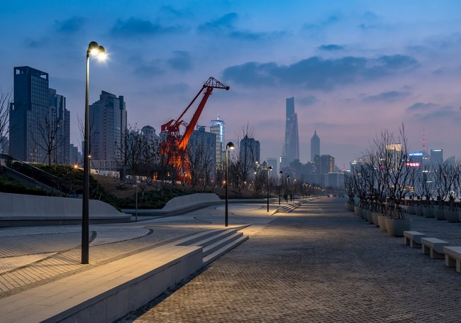 Selux Exterior - LED exterior luminaire - The East Bund waterfront