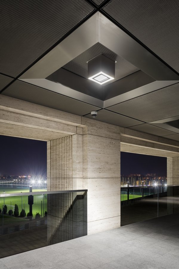 Selux Exterior - LED light cubes - Krasnodar - stadium