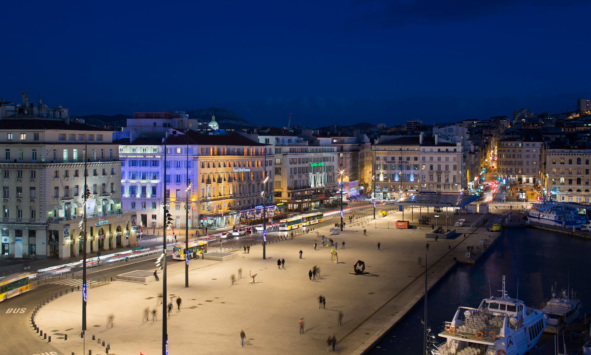 Olivio Sistema | Selux Outdoor Lighting | The Old Port of Marseille Marseille